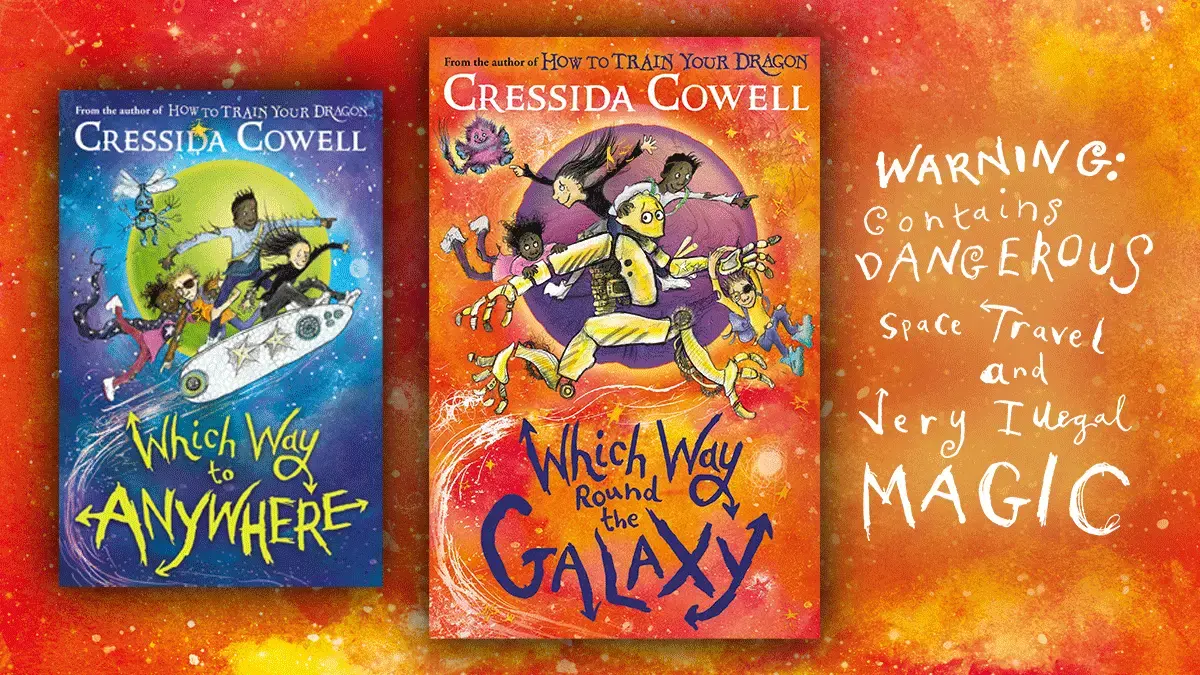 The latest magical adventure series from Cressida Cowell!