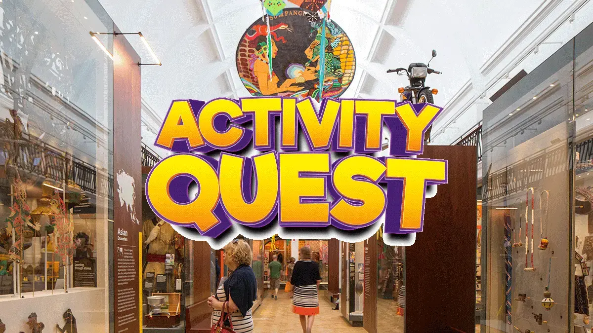 Horniman Museum and Gardens and making your own museum exhibit in Activity Quest