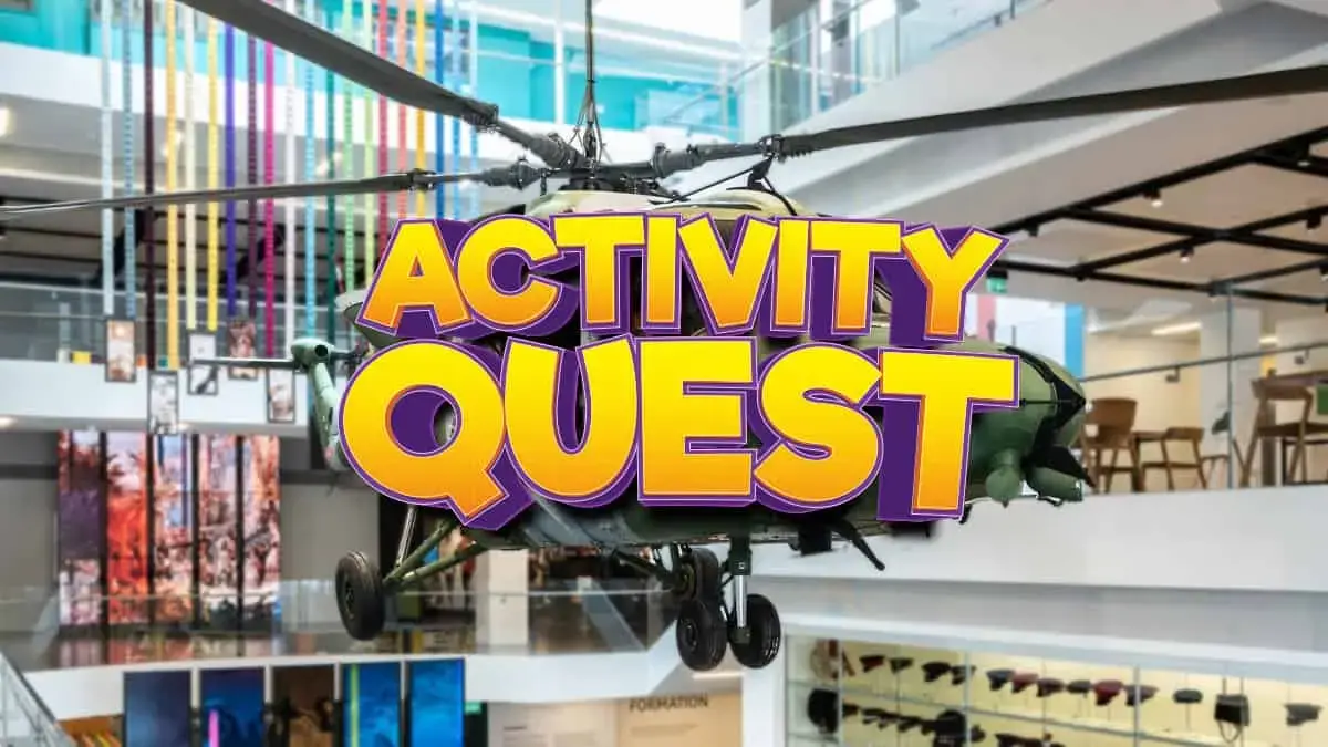 Adam visits the National Army Museum in Activity Quest