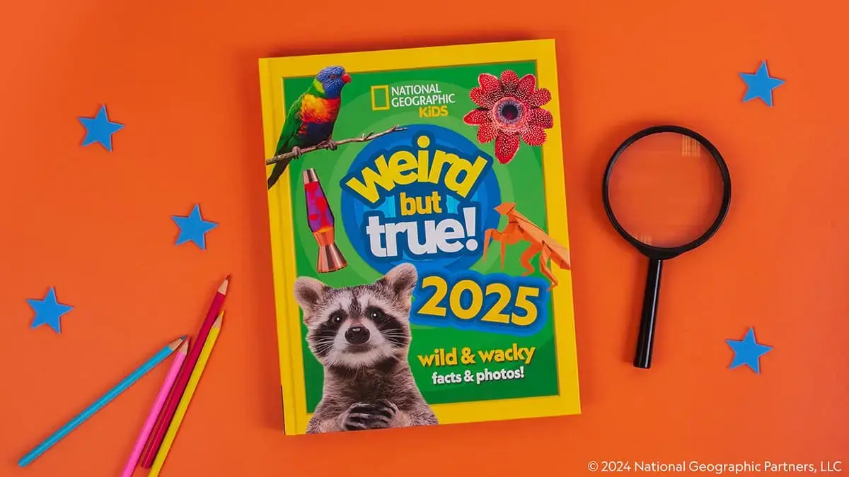 National Geographic Kids’ book ‘Weird but True! 2025’ is out now!