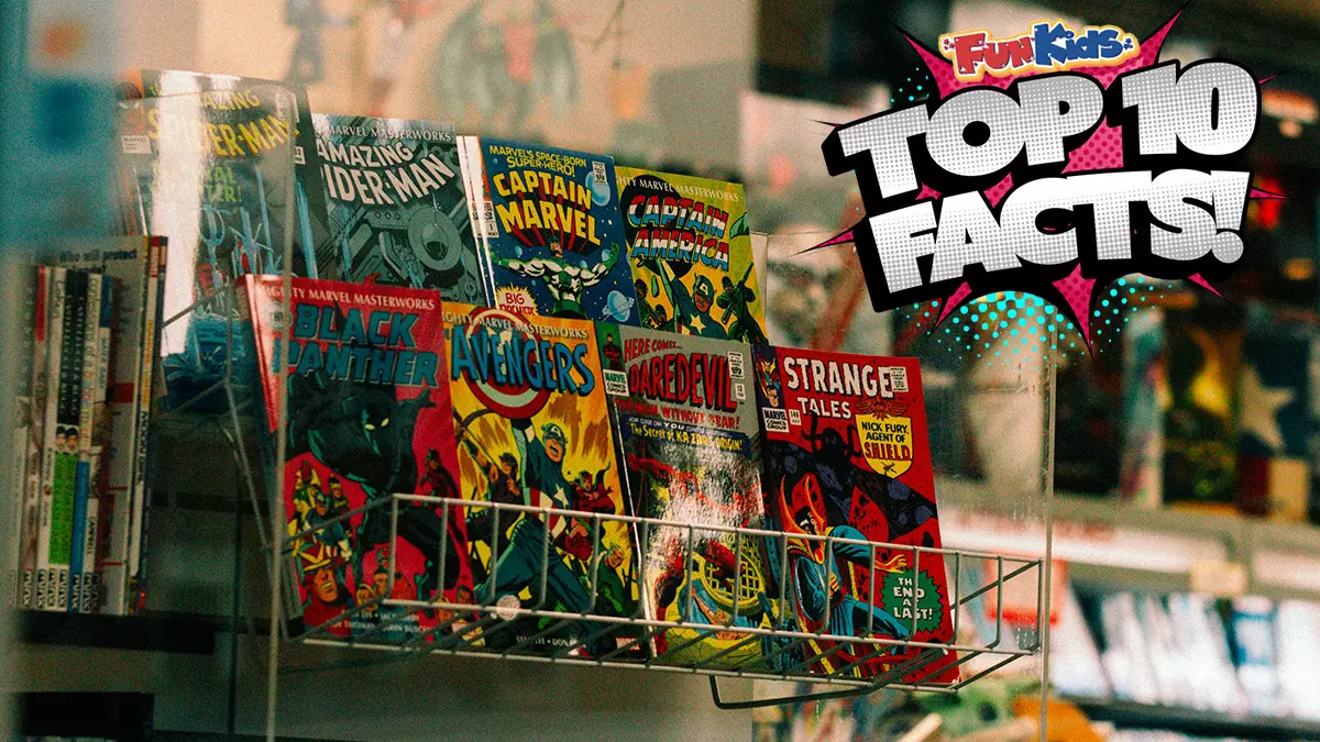 Top 10 Facts About Comic Books!