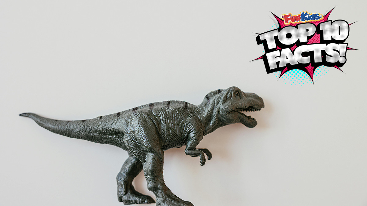 Top 10 Facts About Tyrannosaurus Rex! Fun Kids the UK's children's
