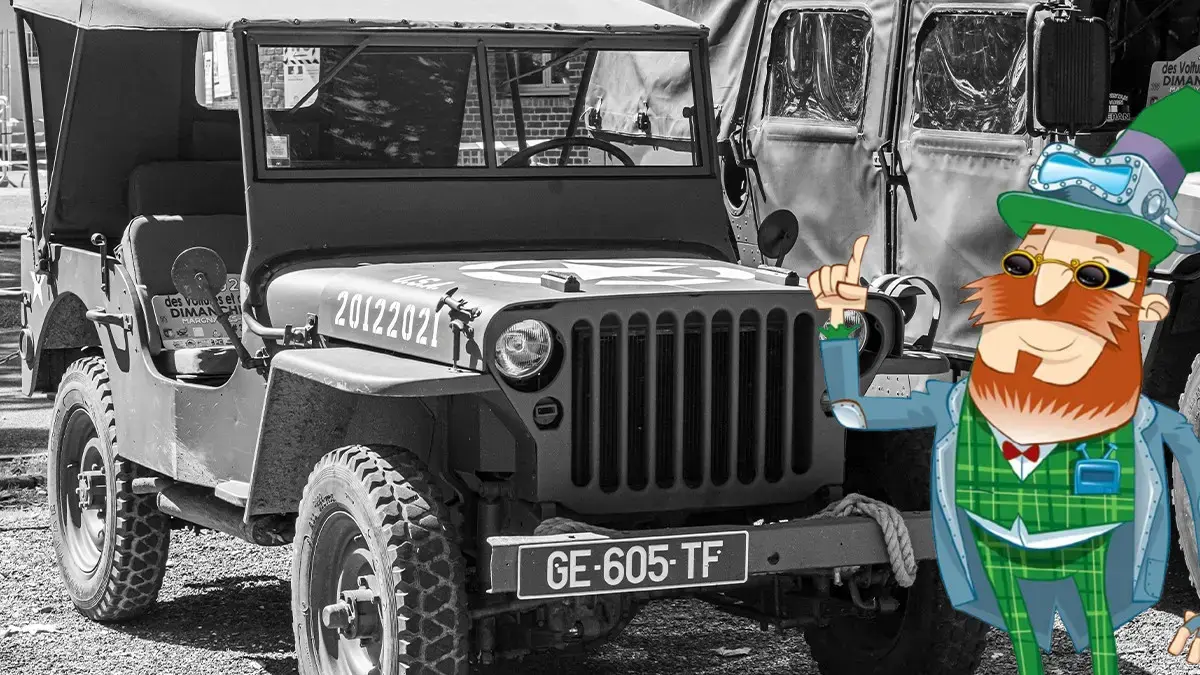 Sir Sidney McSprocket and the Victory Vault – Jeeps