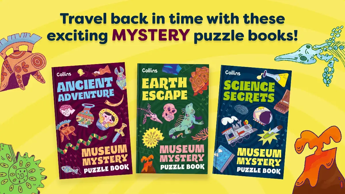Brand new Museum Mystery book series is out now!