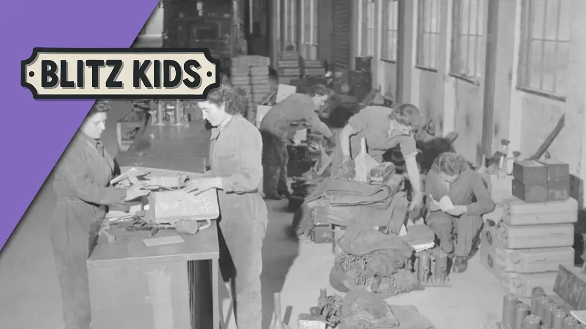BLITZ KIDS: LIVING NEAR D-DAY PREPARATIONS