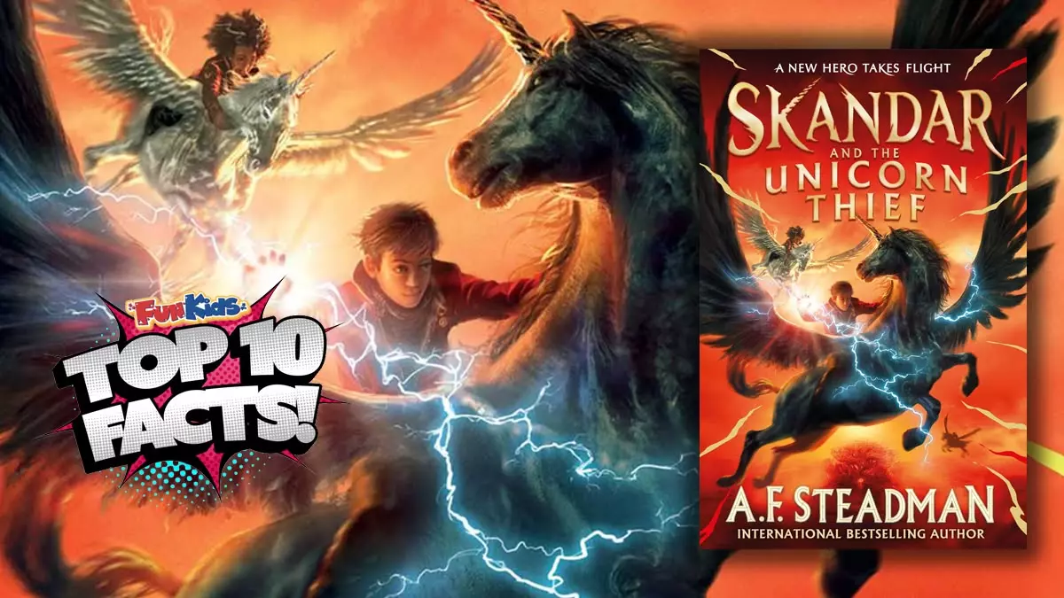 Top 10 facts about Skandar and the Unicorn Thief by A.F. Steadman