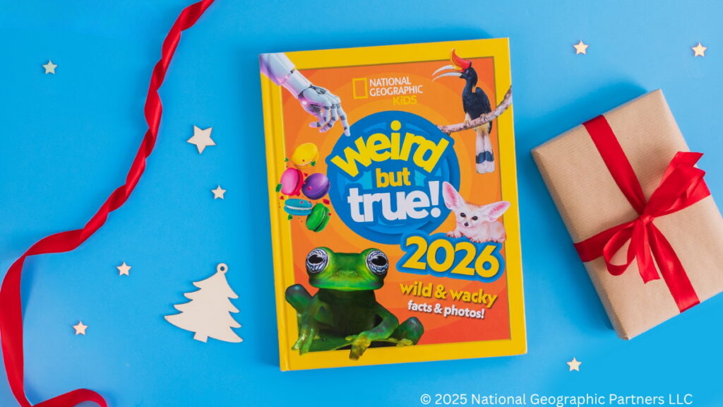 NATIONAL GEOGRAPHIC KIDS WEIRD BUT TRUE FACTS visual data 8