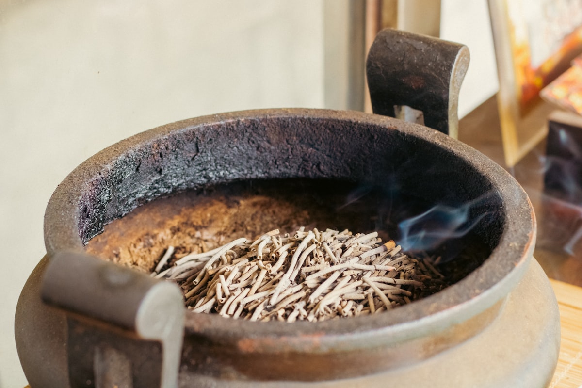 Wood pellets used as biomass fuel