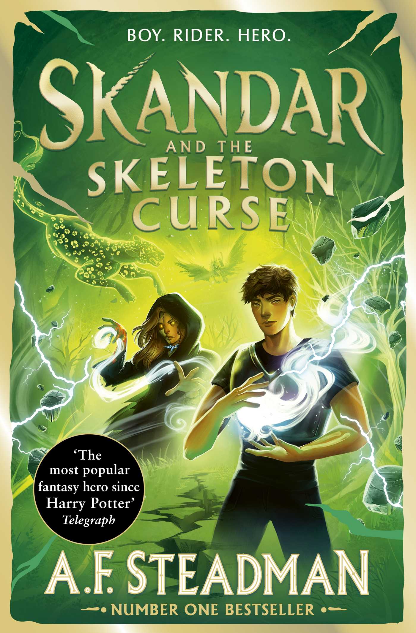 Skandar and the Skeleton Curse - new edition cover