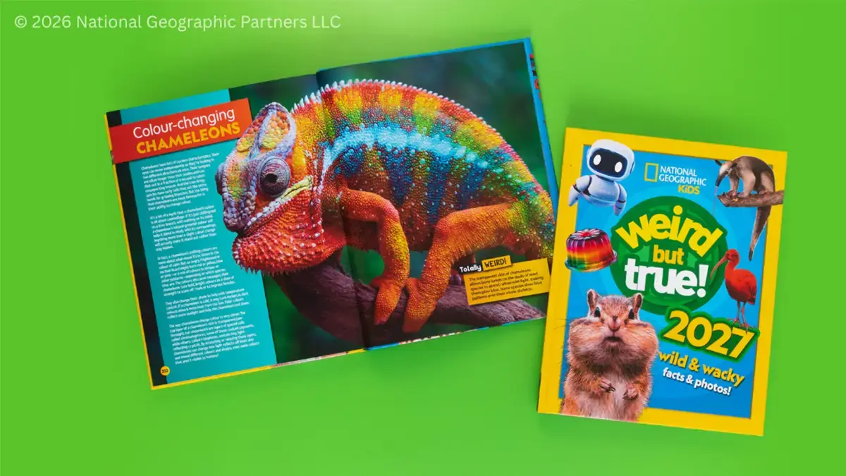 Weird but True! 2027 by National Geographic Kids is packed with bizarre facts and the strangest true stories!